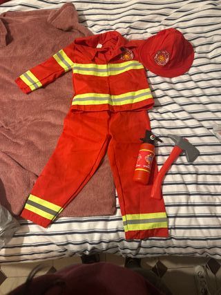 Disfraz Bombero Infantil Completo