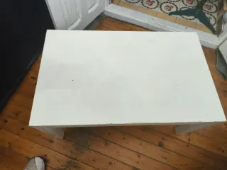 Mesa centro Ikea Lack blanca