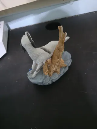 Figura porcelana perro setter