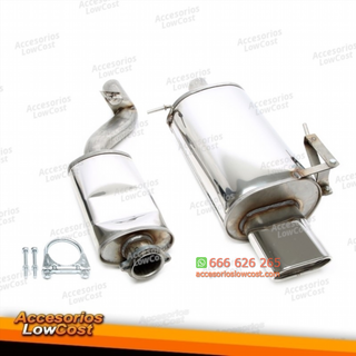 Sistema TA Technix de acero inoxidable 70x140mm a