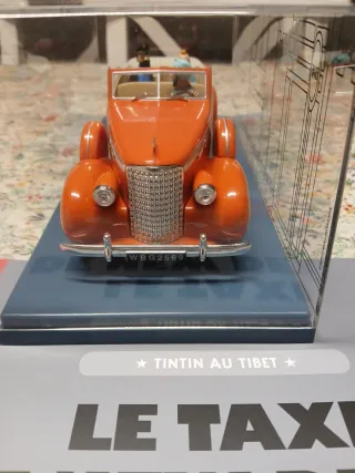 Coche Tintín 1/24 Le Taxi de New Delhi