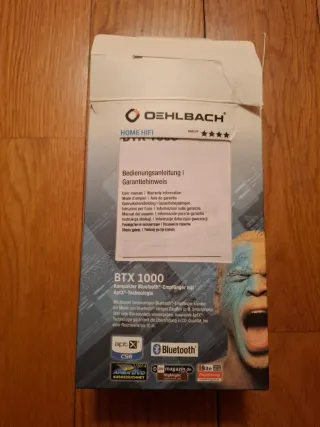 Receptor Bluetooth Oehlbach Negro