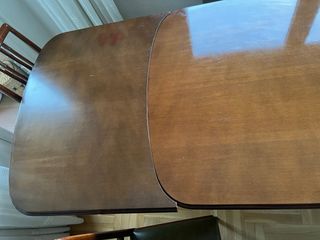 Mesa comedor extensible madera