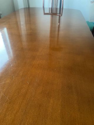 Mesa comedor extensible madera