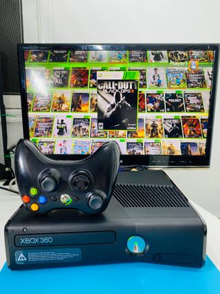 Xbox 360 Slim 250 GB + Mando Original