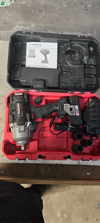 Pistola de Impacto Parkside PASS P 20-Li C4