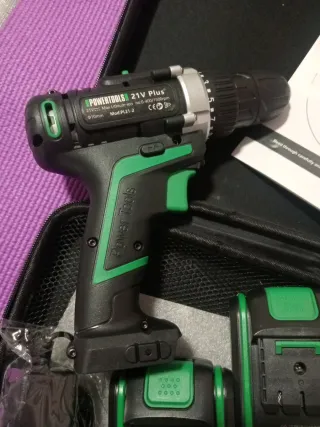 Taladro Atornillador Batería 21V Plus