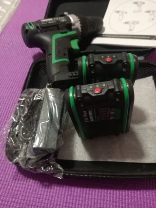 Taladro Atornillador Batería 21V Plus