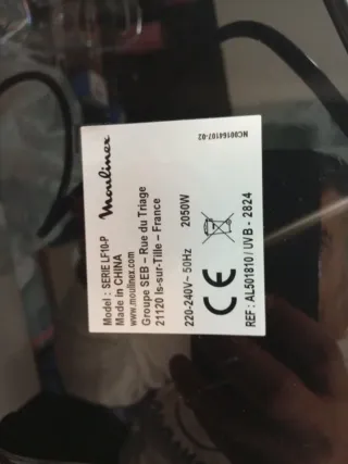 Freidora aire Moulinex Easy Fry Oven & Grill Horno