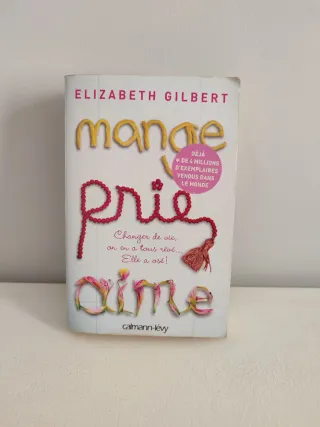Libro en francés Mange, prie, aime
