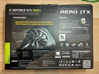 MSI GeForce GTX 1050 Ti AERO ITX OC