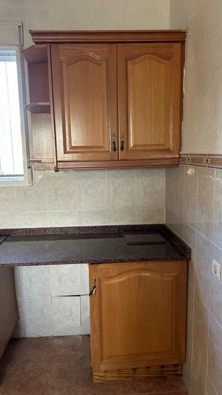 Cocina completa madera y granito