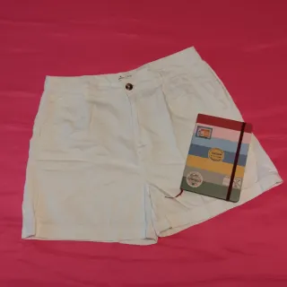 Pantalones cortos blancos
