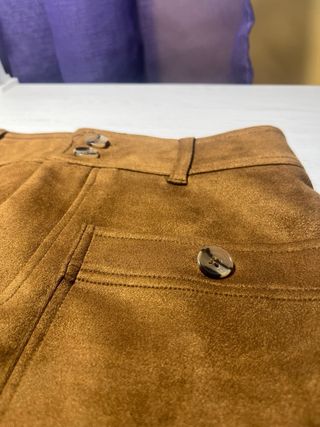 Falda mini Springfield marrón