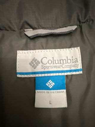 Chaqueta Columbia gris talla L