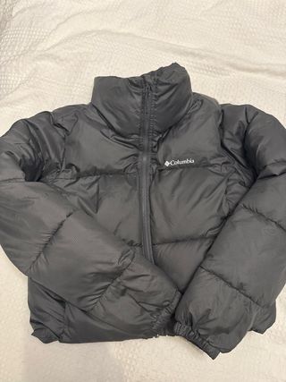 Chaqueta Columbia gris talla L