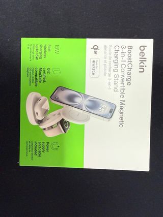 Cargador Belkin Inalámbrico 3 en 1