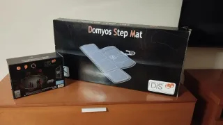 Alfombra y consola fitness Domyos Step Mat