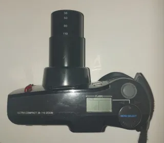 Cámara fotos Olympus Súper zoom 110 multi AF