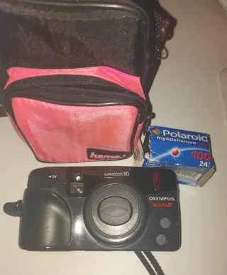 Cámara fotos Olympus Súper zoom 110 multi AF