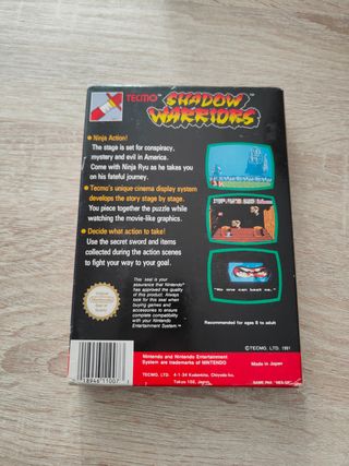 Shadow Warriors Ninja Gaiden NES