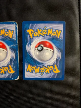 Lotto 3 carte Pokémon Umbreon vintage POOR