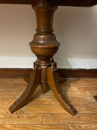 Mesa de madera consola extensible