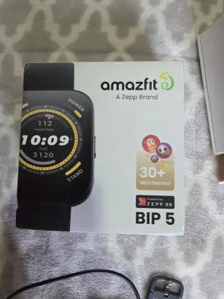 Amazfit BIP 5 Smartwatch Negro