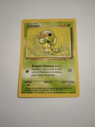 Carta Pokémon Caterpie
