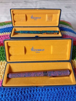 Set Bolígrafo y Pluma Waterman