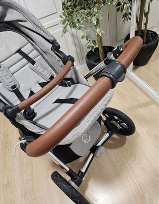 Carrito Bebé Jane Kawai Gris de 3 piezas