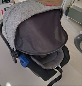 Carrito Bebé Jane Kawai Gris de 3 piezas