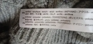 Jersey Zara cuello alto con flecos