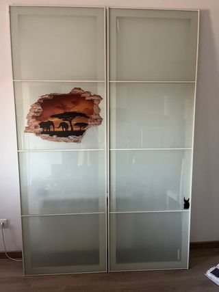 Puertas correderas cristal Ikea 2013