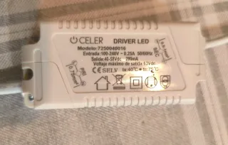 4 paneles LED Luz Blanca