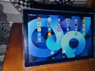 Tablet PC Negra con Accesorios