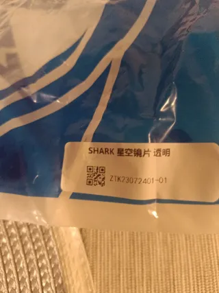 Visera Lente Casco Moto Shark Sparta