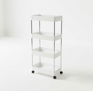 Carrello 4 ripiani con ruote