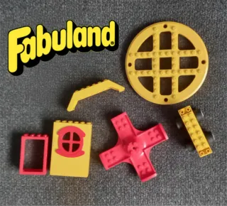 Lote Piezas Lego Fabuland Vintage