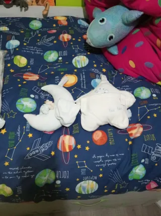 Set copripiumino, lenzuolo, sottolenzuolo, federa. Protettore.