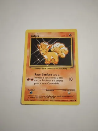 Carta Pokémon Vulpix