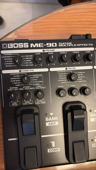 BOSS ME-90 Multiefectos Guitarra Eléctrica