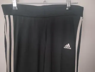 Pantalón chándal Adidas 3 rayas negro Talla M