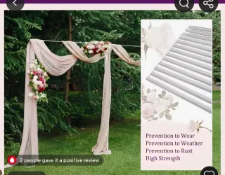 Suporte Metal Casamento Prata