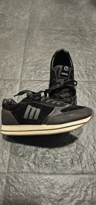 Zapatillas Mustang Mujer Negras