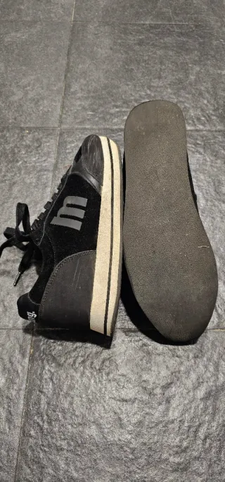 Zapatillas Mustang Mujer Negras