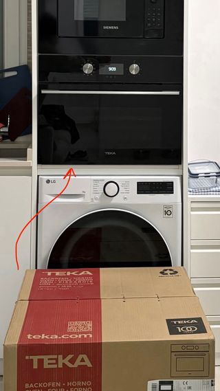 Horno Teka HLC 8400 BK sin estrenar