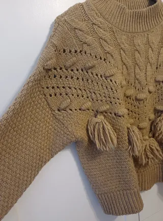 Jersey Mango Beige Talla M