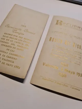 Lote 4 estampas Religiosas Antiguas