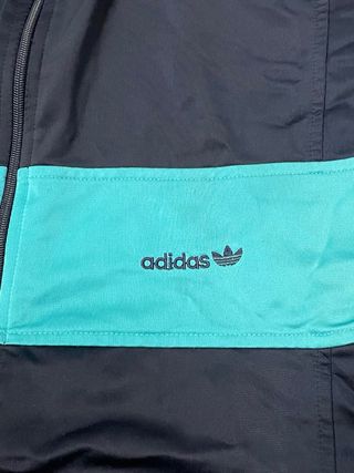 Chaqueta Adidas Oversize Retro 80s Azul
